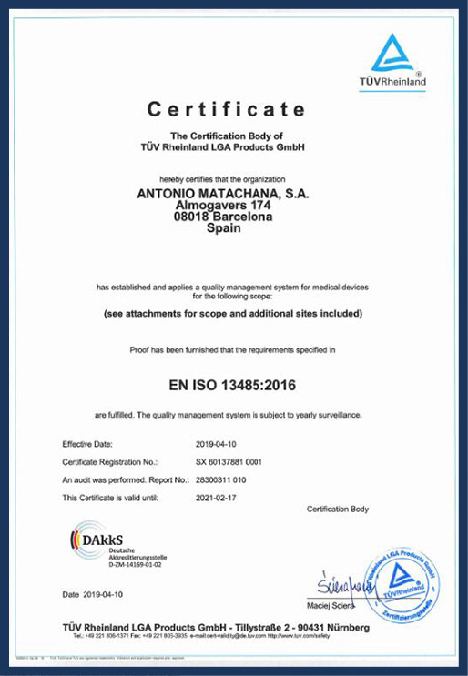 EN ISO 13485:2016 