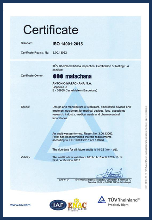  ISO 14001:2015 