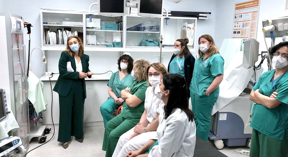 FLEXIBLE ENDOSCOPY REPROCESSING TRAINING AT THE LUCUS AUGUSTI UNIVERSITY HOSPITAL IN LUGO, SPAIN