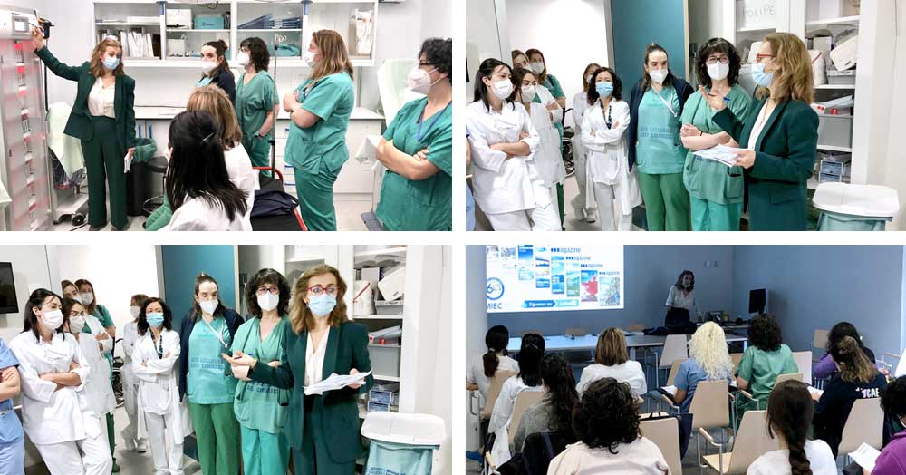 FLEXIBLE ENDOSCOPY REPROCESSING TRAINING AT THE LUCUS AUGUSTI UNIVERSITY HOSPITAL IN LUGO, SPAIN