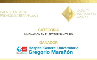 L’UPAM3D de l’Hospital Universitario Gregorio Marañón de Madrid, lauréate des Quality Innovation Awards 2023